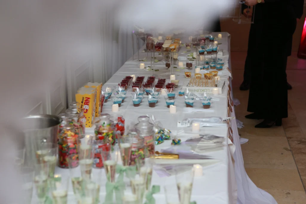 Süße ecke am Buffet